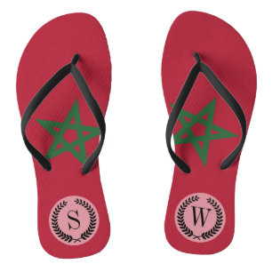 Morocco Flag Thongs