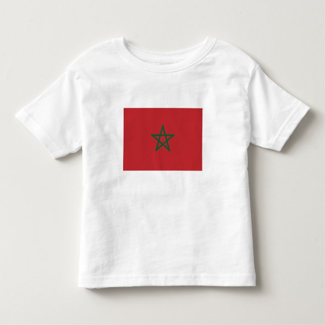 Morocco Flag Toddler T-Shirt (Front)