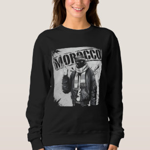 Morocco Gift Flag Morocco Moroccan Berber Nafri Sweatshirt