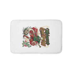 Morocco Goal Energy Skeleton Striker Nations Creat Bath Mat