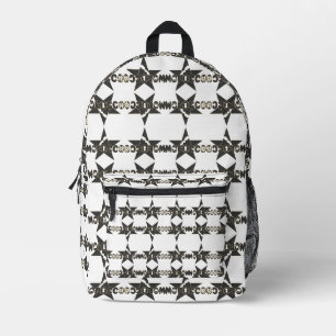 Morocco is home, history, and heart printed backpack