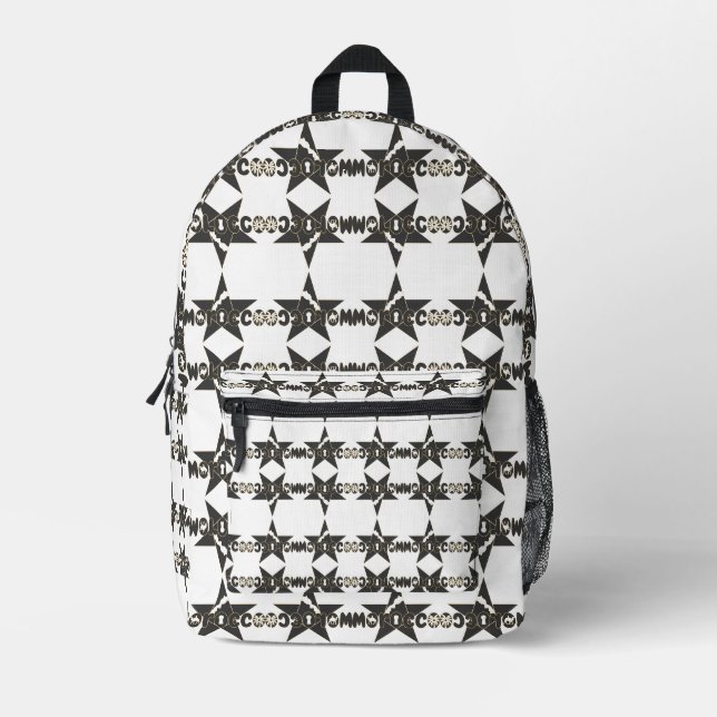Morocco is home, history, and heart printed backpack (Front)