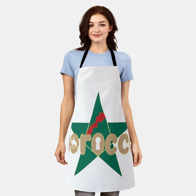 Morocco is identity, passed down with pride apron (Worn)