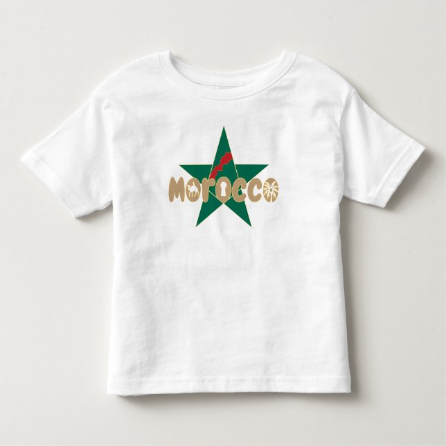 Morocco is identity, passed down with pride toddler T-Shirt (Front)
