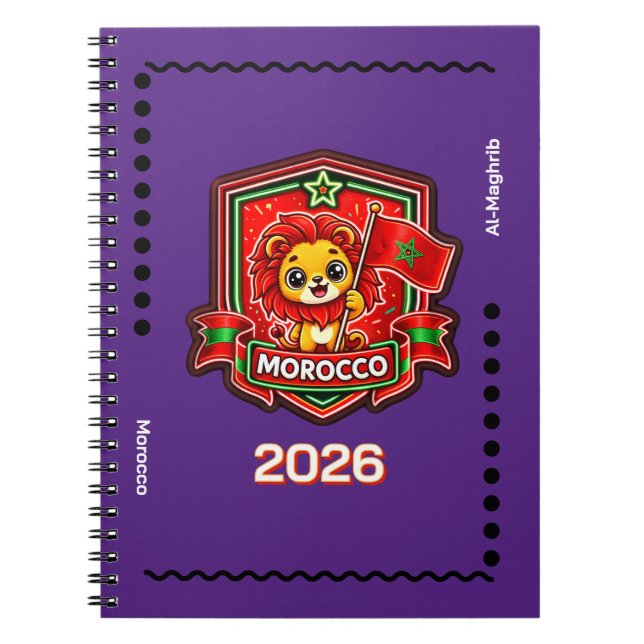 Morocco Kids Notebook (Front)