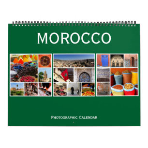morocco large 2026 calendar