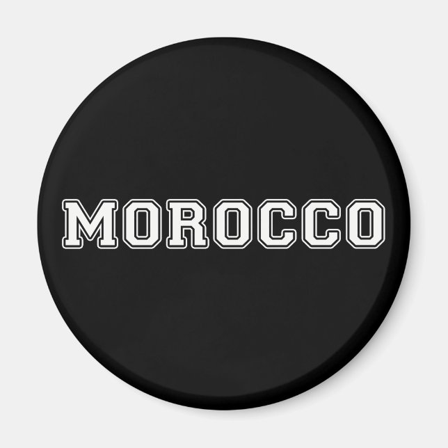 Morocco Magnet (Front)