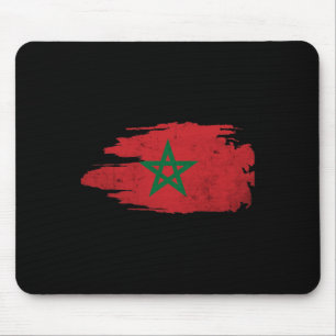 Morocco Moroccan Flag Soccer Footbyll Lover Mouse Pad
