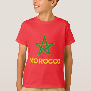 Morocco - Moroccan Flag T-Shirt