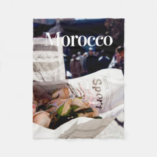 Morocco | Moroccan | Morocco travel | Trip Fleece Blanket