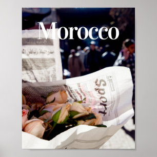Morocco Moroccan Morocco travel Trip Poster