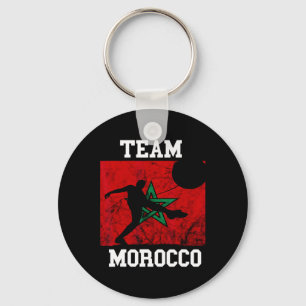 Morocco Moroccan Soccer Team Moroccan Pride Morocc Key Ring