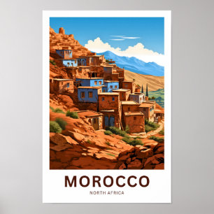 Morocco North Africa Travel Print