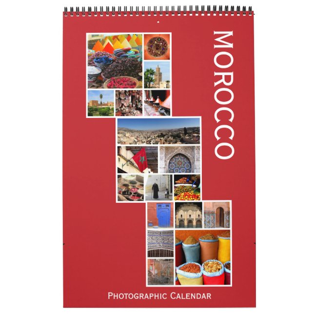 morocco photography calendar (Cover)