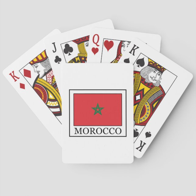Morocco Playing Cards (Back)