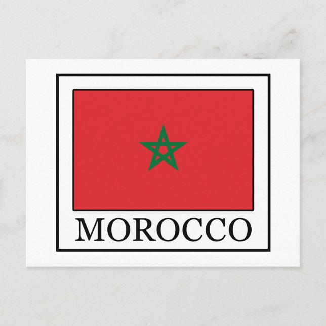 Morocco Postcard (Front)