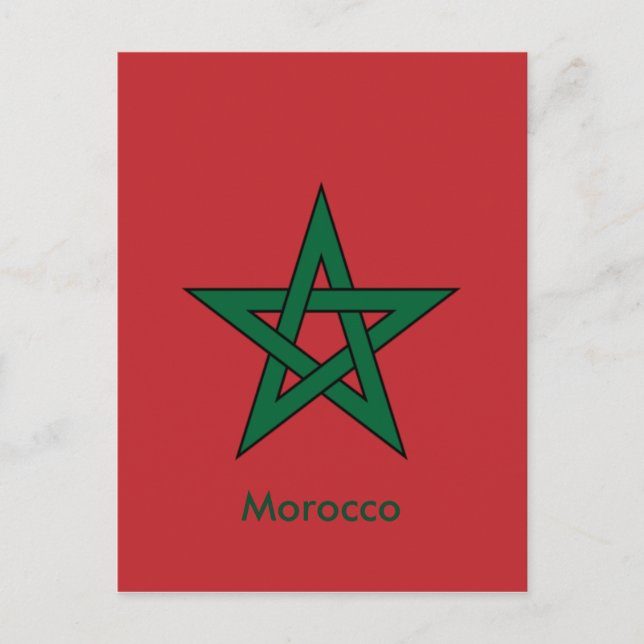 morocco postcard (Front)