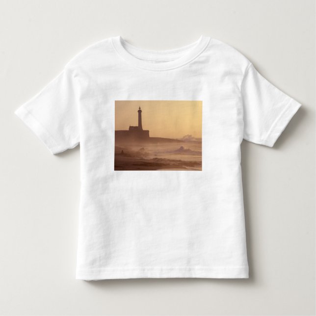 Morocco, Rabat, Lighthouse at sunset with Toddler T-Shirt (Front)