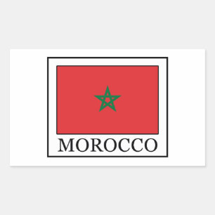 Morocco Rectangular Sticker