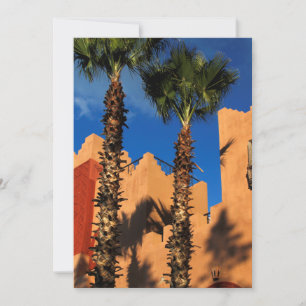 Morocco Resort Exterior Thank You Card