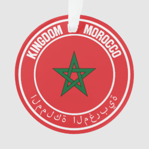 Morocco Round Emblem Ornament