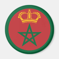 Morocco roundel country flag symbol army military