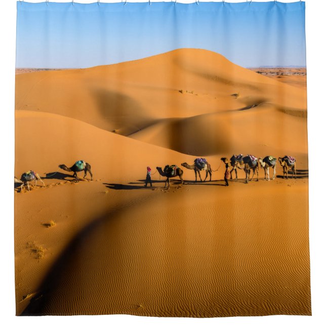 MOROCCO SAHARA SHOWER CURTAIN (Front)