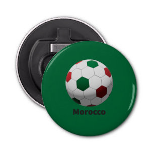 Morocco Soccer Bottle Opener