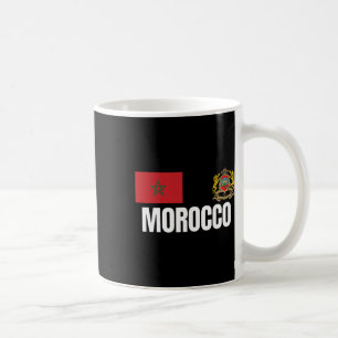Morocco Soccer Jersey Style Footll Coffee Mug