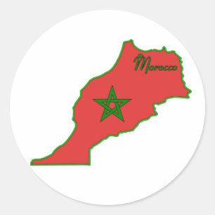 Morocco Sticker