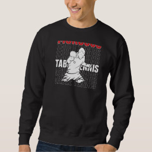 Morocco Table Tennis Support Moroccan Ping Pong T Sweatshirt