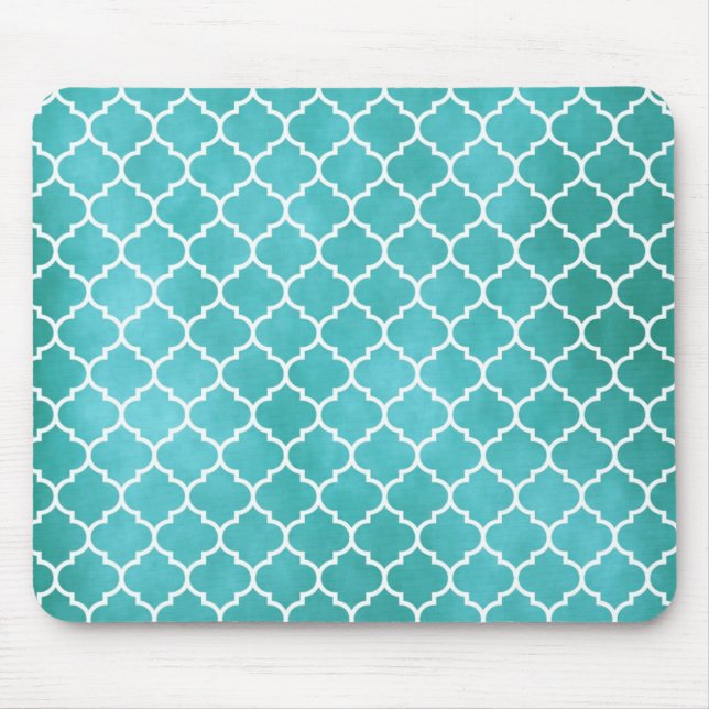 MOROCCO TEAL MOUSE PAD (Front)