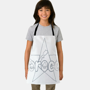 Morocco - The Star of Culture and Change Apron