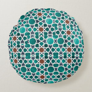Moroccon  Round Pillow