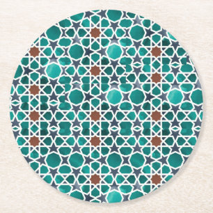 Moroccon Style Paper Coasters