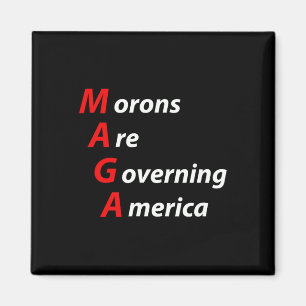 Morons Are Governing America Anti Trump Political  Magnet