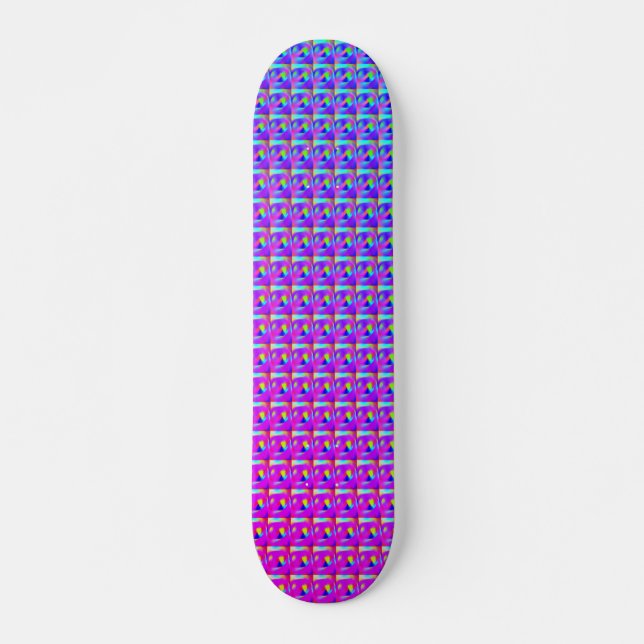Morphing colours skateboard (Front)