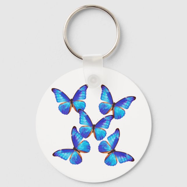 “Morpho Butterfly”の優良製品 Key Ring (Front)