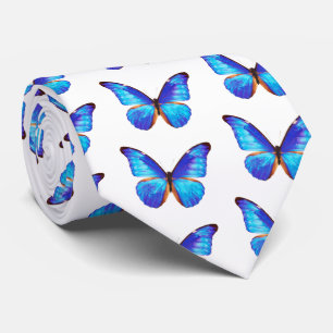 Morpho Butterfly apparel Tie