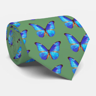 Morpho Butterfly Tie