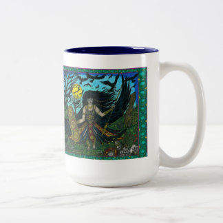 Morrigain Unleashed Two-Tone Coffee Mug