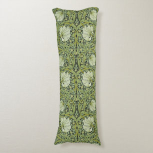 Morris 1876 Vintage Pimpernel Floral Pattern Body Cushion
