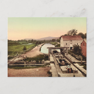 Morris and Essex Canal at Waterloo, New Jersey Postcard