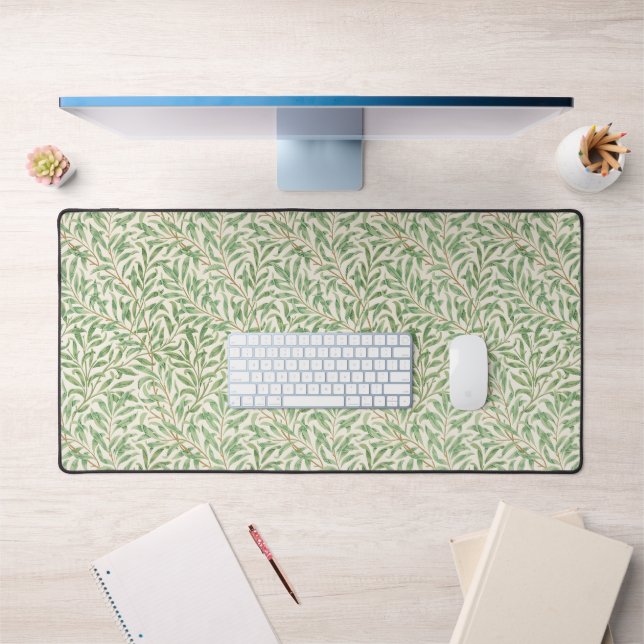 Morris - Antique willow leaves & Branches Pattern Desk Mat (Office 1)