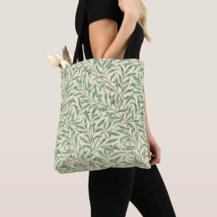 Morris - Antique willow leaves & Branches Pattern Tote Bag