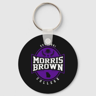 Morris Brown College Arch Vintage Design Retro Men Key Ring