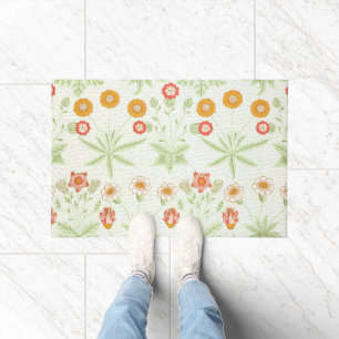 Morris Daisy, Classic Victorian Floral Pattern Doormat