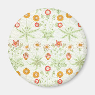 Morris Daisy, Classic Victorian Floral Pattern Magnet