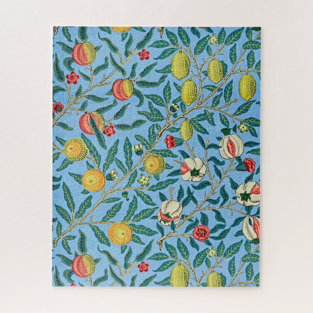 Morris - Four Fruits, popular pattern, Jigsaw Puzzle (Vertical)