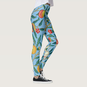 Morris - Four Fruits, popular pattern, Leggings